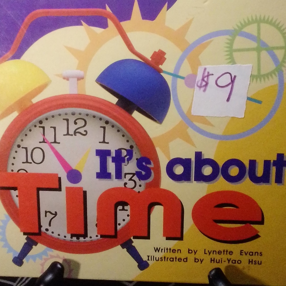 3 FOR $10 IT'S ALL ABOUT TIME BOOK